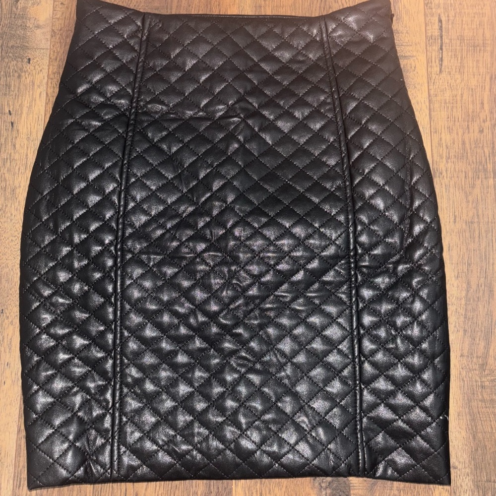 Generation Love Black Quilted Skirt